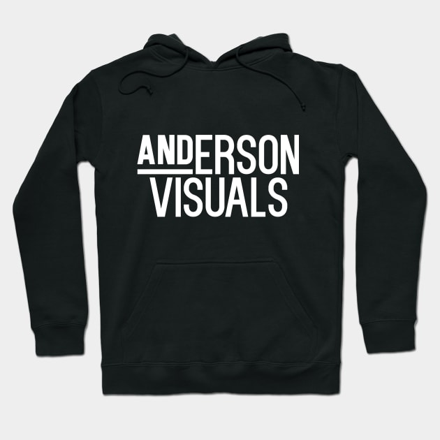 Anderson Visuals Logo Hoodie by colejamesand